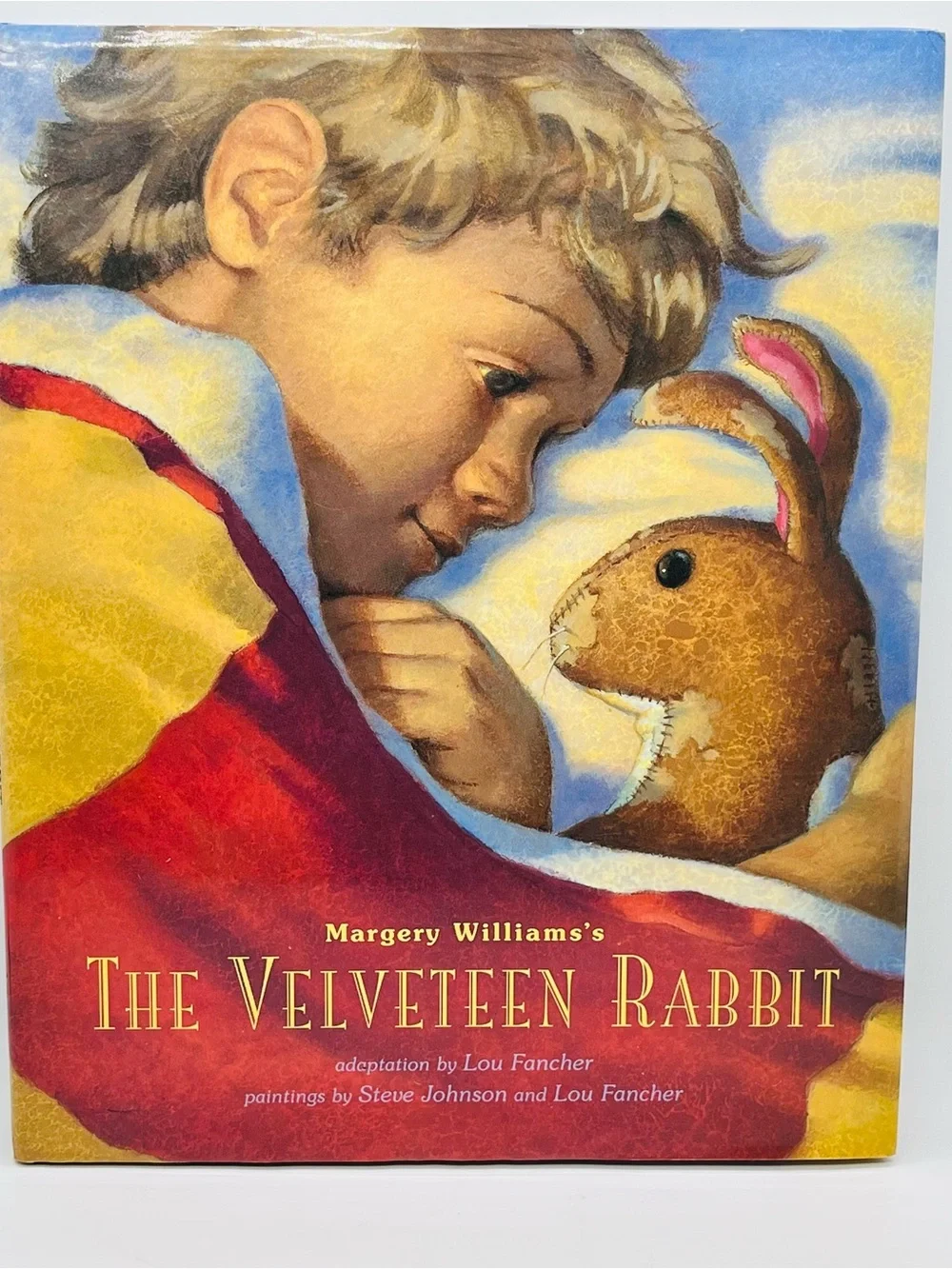 Margery Williams The Velveteen Rabbit Hardcover Book & Plush Bunny Rabbit Toy